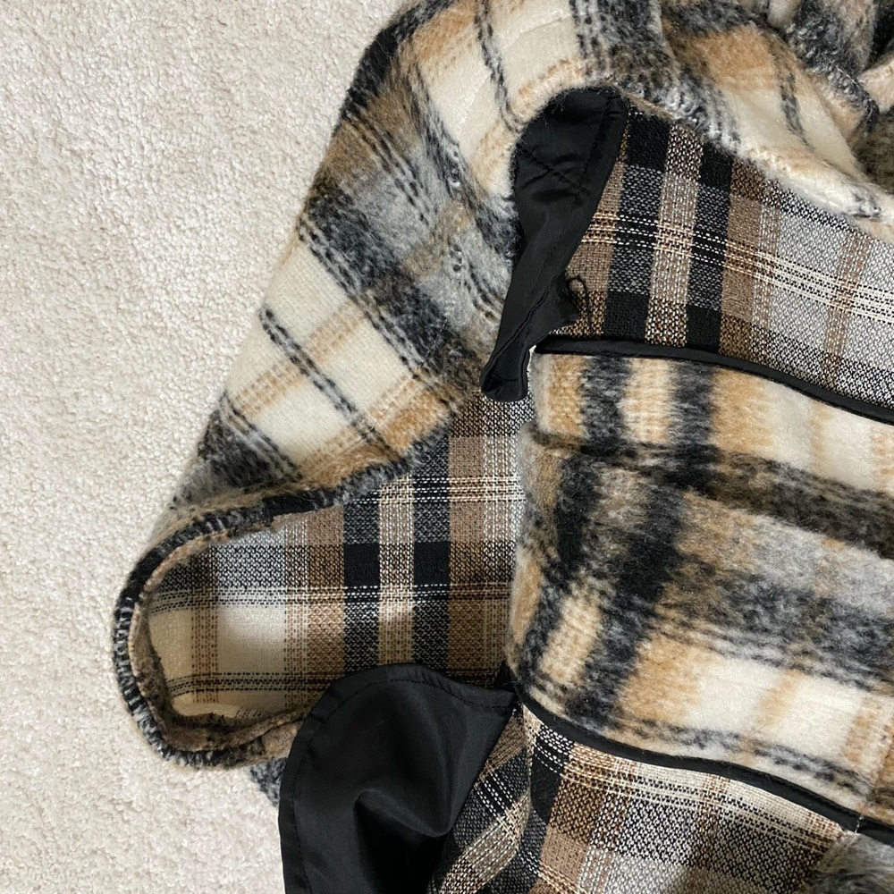 NWT Bershka Faux Wool Overshirt - Picture 7 of 7